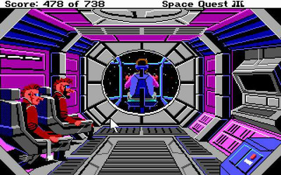 четвертый скриншот из Space Quest 3: The Pirates of Pestulon