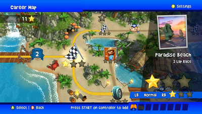 второй скриншот из Beach Buggy Racing 2: Island Adventure