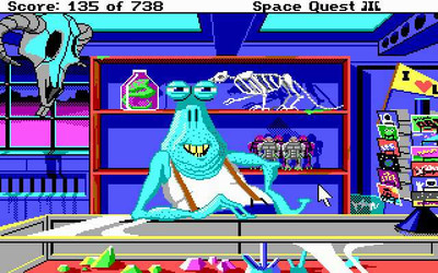 первый скриншот из Space Quest 3: The Pirates of Pestulon
