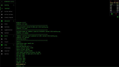 второй скриншот из Bitburner