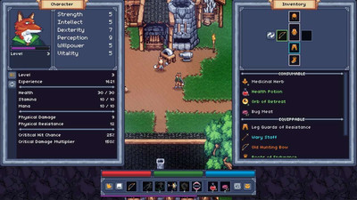 третий скриншот из Of Blades and Tails DEMO