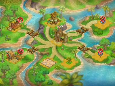 четвертый скриншот из New Lands Paradise Island Collector's Edition