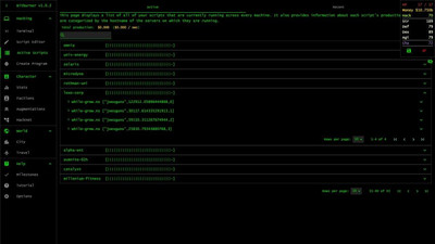 третий скриншот из Bitburner