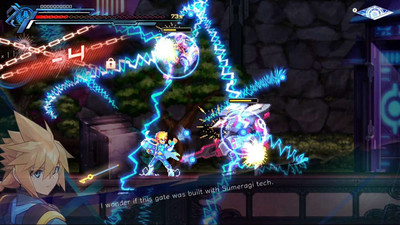 третий скриншот из Azure Striker GUNVOLT 3