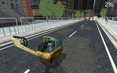 второй скриншот из Strassenbau und Meisterei Simulator / Дорожное строительство