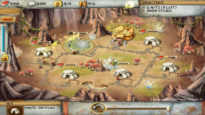 четвертый скриншот из The Timebuilders 2: Caveman's Prophecy