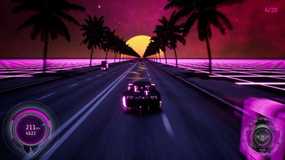 четвертый скриншот из Synthwave Burnout BETA