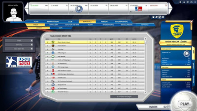второй скриншот из Handball Manager 2021