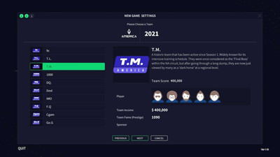 третий скриншот из League Manager 2022