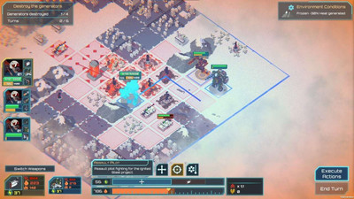 четвертый скриншот из Ignited Steel: Mech Tactics