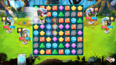 четвертый скриншот из Beasties - Monster Trainer Puzzle RPG