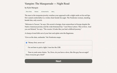 четвертый скриншот из Vampire: The Masquerade - Night Road
