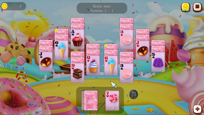 четвертый скриншот из Sweet Treat: Solitaire / Пасьянс: Сладкое угощение