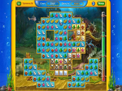второй скриншот из Fishdom: Seasons Under The Sea / Фишдом. Время праздников