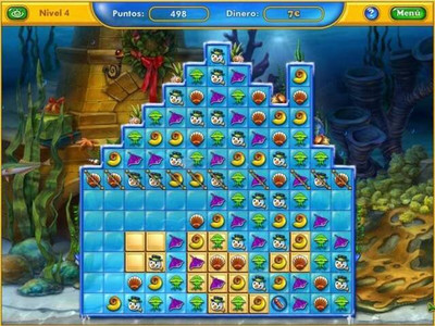 четвертый скриншот из Fishdom: Seasons Under The Sea / Фишдом. Время праздников