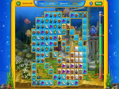 первый скриншот из Fishdom: Seasons Under The Sea / Фишдом. Время праздников