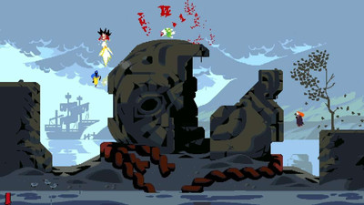 четвертый скриншот из Samurai Gunn 2