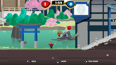 второй скриншот из KungFu Kickball