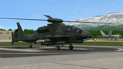 четвертый скриншот из VTOL VR: AH-94 Attack Helicopter