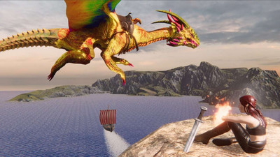 третий скриншот из On the Dragon Wings - Birth of a Hero