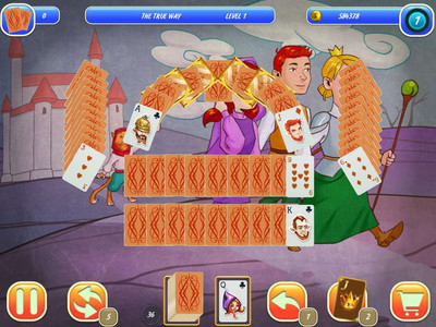 четвертый скриншот из Gnomes Solitaire