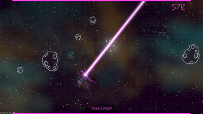 второй скриншот из Asteroids: Recharged