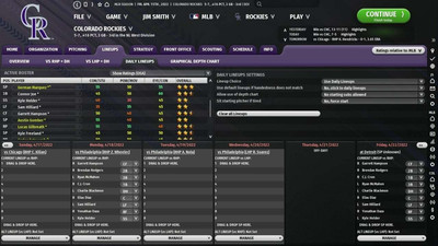 третий скриншот из Out of the Park Baseball 23