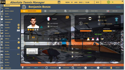 четвертый скриншот из Absolute Tennis Manager