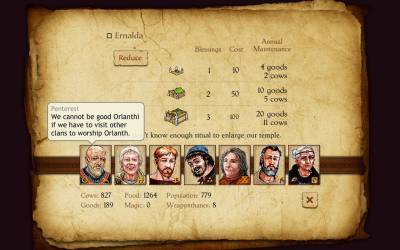 первый скриншот из King of Dragon Pass