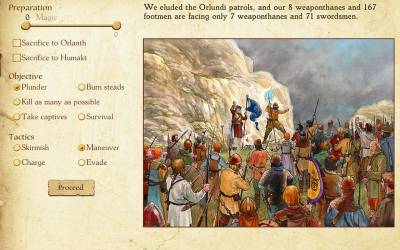 второй скриншот из King of Dragon Pass