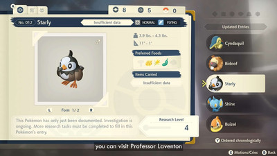 четвертый скриншот из Pokemon Legends: Arceus
