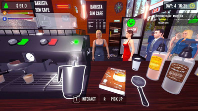 четвертый скриншот из Barista Simulator