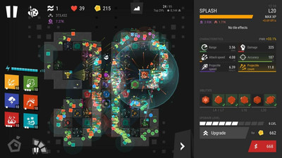 второй скриншот из Infinitode 2 - Infinite Tower Defense