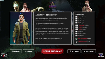первый скриншот из Agent Roy - Zombie Hunt