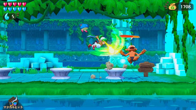 третий скриншот из Wonder Boy - Asha in Monster World