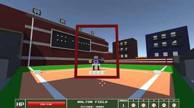 второй скриншот из Super Psycho Baseball BETA