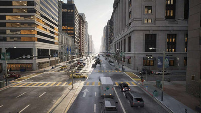 четвертый скриншот из The City: Superhero Flying Experience