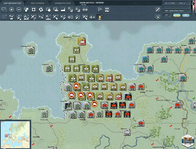 второй скриншот из Gary Grigsby's War in the West