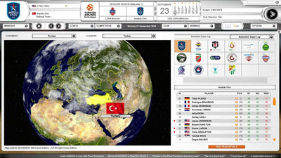 четвертый скриншот из International Basketball Manager