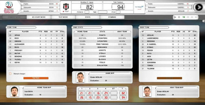 второй скриншот из International Basketball Manager