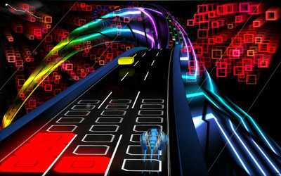 первый скриншот из AudioSurf