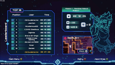 четвертый скриншот из Aeon Drive