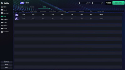 второй скриншот из League Manager 2023
