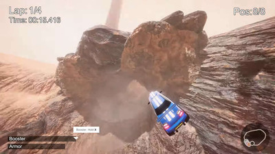 третий скриншот из Hovercars 3077:Underground Racing