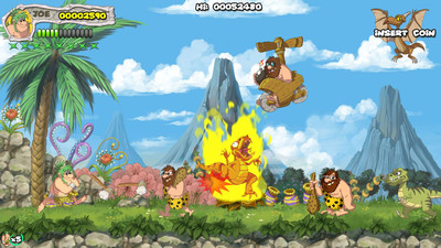 первый скриншот из New Joe & Mac Caveman Ninja
