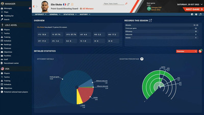 второй скриншот из Pro Basketball Manager 2023