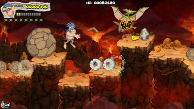 четвертый скриншот из New Joe & Mac Caveman Ninja