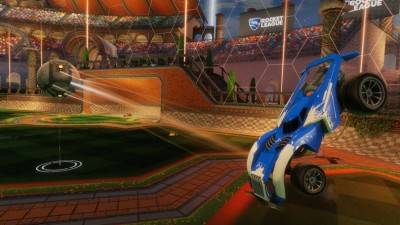 третий скриншот из Rocket League - Hot Wheels Bone Shaker