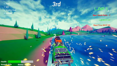 второй скриншот из Deep Race Battle