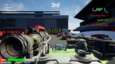 первый скриншот из Deep Race Battle